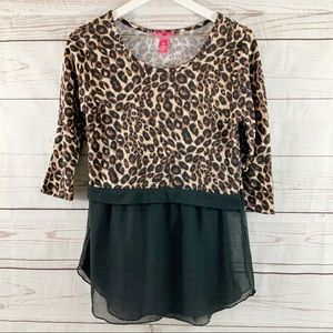 Leopard Print Top
